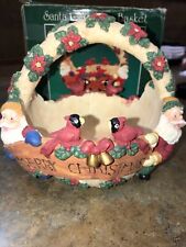 Santa christmas basket for sale  Youngsville