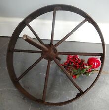 Cast iron wheel for sale  Shipping to Ireland
