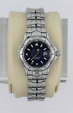 Tag Heuer 6000 WH1315.BA0677 relógio feminino azul profissional SS mergulho esporte prata comprar usado  Enviando para Brazil