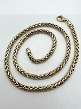 10K Solid Yellow Gold Franco Chain Necklace 24" L SALE SAVE 1500  #1713 for sale  Wilmington