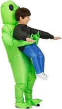 Boys Inflatable Alien Pick Me Up Costume Child Kids Halloween Alien Fancy Dress for sale  Shipping to South Africa