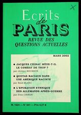 Ecrits paris. revue d'occasion  Villefranche-de-Lauragais