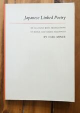 Poesía vinculada japonesa: una cuenta con traducciones de secuencia de Renga y Haikai segunda mano  Embacar hacia Argentina