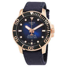 Relógio masculino Tissot Seastar automático mostrador azul T120.407.37.041.00 comprar usado  Enviando para Brazil