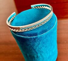 Jonc bracelet navajo d'occasion  Annemasse