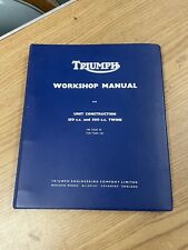 Triumph workshop manual for sale  BOGNOR REGIS