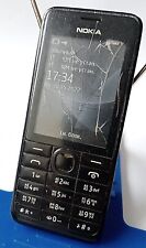 Unlocked Nokia 301 Single Sim 3MP Original Bluetooth Black Mobile Bar Phone Old for sale  Shipping to South Africa