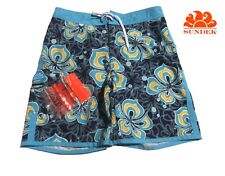 Terno de banho Sundek 33 floral longo surf praia prancha shorts baús de banho tamanho 33 P M comprar usado  Enviando para Brazil