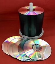 CD en blanco CDR 700 MB 80 minutos medios de disco grabables con cubierta funda de CD X 10 segunda mano  Embacar hacia Argentina