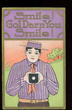 câmera-Smile, Gol Darn You-parece 1908 comprar usado  Enviando para Brazil