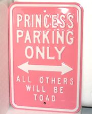 Princess parking sign for sale  Knoxville