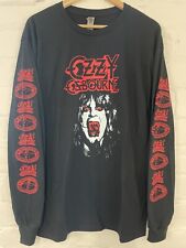 Camiseta Ozzy Osbourne Black Sabbath Mangas Largas Sin Usar Talla L Impresa en Pantalla segunda mano  Embacar hacia Argentina