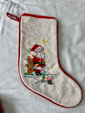 Vtg christmas stocking for sale  HAYLING ISLAND