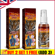 Óleo spray etiqueta tigre 30 ml coluna articular e alívio da dor lombar QUENTE Reino Unido, usado comprar usado  Enviando para Brazil