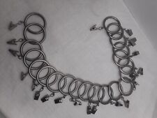 Metal curtain rings for sale  Peosta