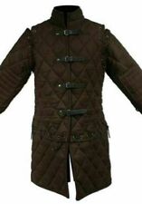 Marron gambeson rembourré for sale  Shipping to Ireland