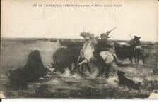 Cpa camargue taureaux d'occasion  Aigues-Mortes