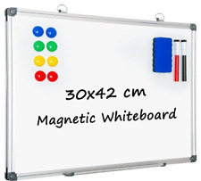 Magnetic whiteboard 30x42cm for sale  LITTLEBOROUGH