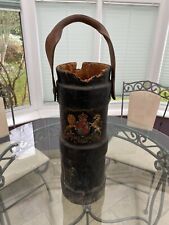Antique leather fire for sale  HITCHIN