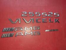 Pacote de placa de identificação emblema AMG V12 original Mercedes 2208170815 comprar usado  Enviando para Brazil