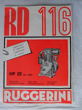 1968 ruggerini 116 for sale  NOTTINGHAM