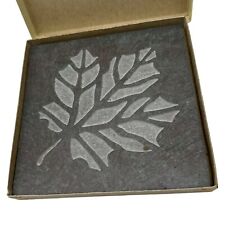 Maple leaf etched for sale  Waynesville