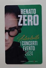 Renato zero card usato  Italia