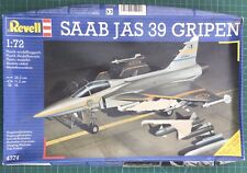 Used, 1.72 REVELL 4374 - SAAB GRIPEN JAS 39 - DAMAGED BOX / DECALS - ENGRAVED PANELS for sale  Shipping to South Africa
