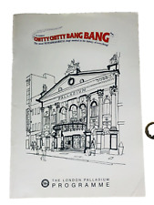 Theatre brochure chitty for sale  BLACKPOOL