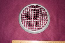Used, Vintage Welded Wire Head Light  Cover Mesh DIY Crafter  Grate Industrial 7.5" for sale  Shipping to South Africa