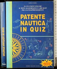 Patente nautica quiz. usato  Ariccia