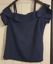 Navy cold shoulder for sale  CHESTERFIELD