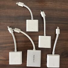 Lote de 5 adaptadores GENUÍNOS APPLE A1305 Mini DisplayPort para DVI comprar usado  Enviando para Brazil