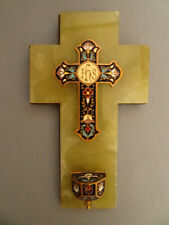 Bénitier crucifix ancien d'occasion  Mazan