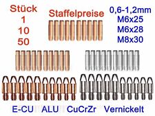 Stromdüse M6/M8  E-Cu ALU Kontaktspitze  Kontaktrohr MB MD MIG/MAG Stromdüsen comprar usado  Enviando para Brazil