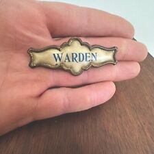 Antique warden pin for sale  Riverside