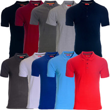 Usado, Camisas polo masculinas lisas 100% algodão manga curta tamanho P a 4XL - Venda - Ofertas no Reino Unido comprar usado  Enviando para Brazil