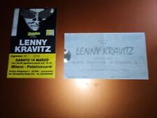 Lenny kravitz biglietti usato  Lodi Vecchio