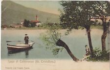 Cartolina lago caldonazzo usato  Omegna