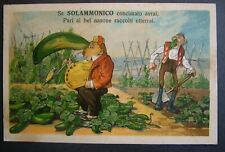 1910 cartolina pubblicitaria usato  Italia