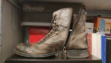 Scarpe pelle wrangler usato  Bologna