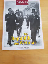 Damals magazin republik gebraucht kaufen  Frankfurt