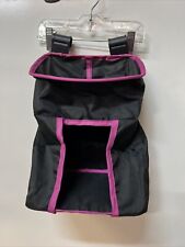 Used, Graco Pack N Play Playard Clip-On Diaper Stacker Organizer Black Pink for sale  Shipping to South Africa
