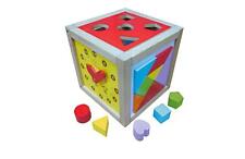 Wooden activity cube for sale  RAMSGATE