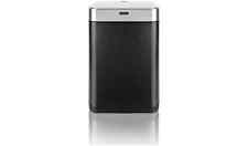 60 Litre Recycling Sensor Bin Battery Operated Black Stainless Steel Rubbish Can for sale  Shipping to South Africa