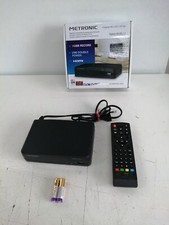Metronic 441615 Zapbox HD-SO.1.1 - ricevitore HD TDT-T2, presa USB, HDMI, scart usato  Spedire a Italy