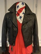 Leather motorcycle jacket for sale  Shipping to Ireland