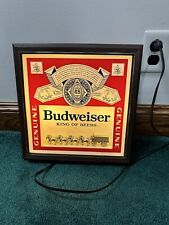 Vintage budweiser deluxe for sale  Stout