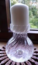 Dartington crystal candle for sale  LINCOLN