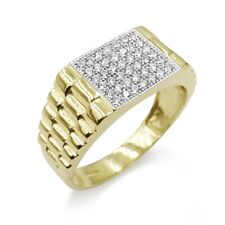 Mens gold ring for sale  LONDON